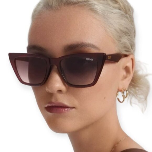 New Quay Australia Call The Shots Spice Frame/Smoke Gradient Polarized Lens NWT - Picture 1 of 6
